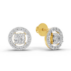0.83 Carat Diamond Earrings 14K