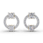 0.84 Carat Diamond Earrings 14K