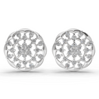 0.49 Carat Eternal Diamond Earrings 14K - White Gold