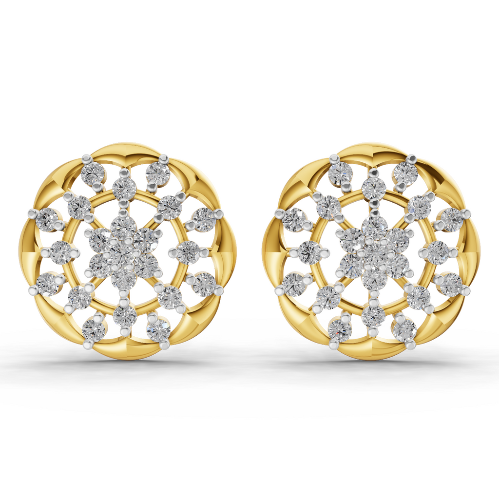 0.49 Carat Eternal Diamond Earrings 14K