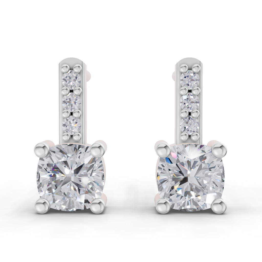 0.82 Carat Nova Gleam Diamond Earrings 14K - Rose Gold