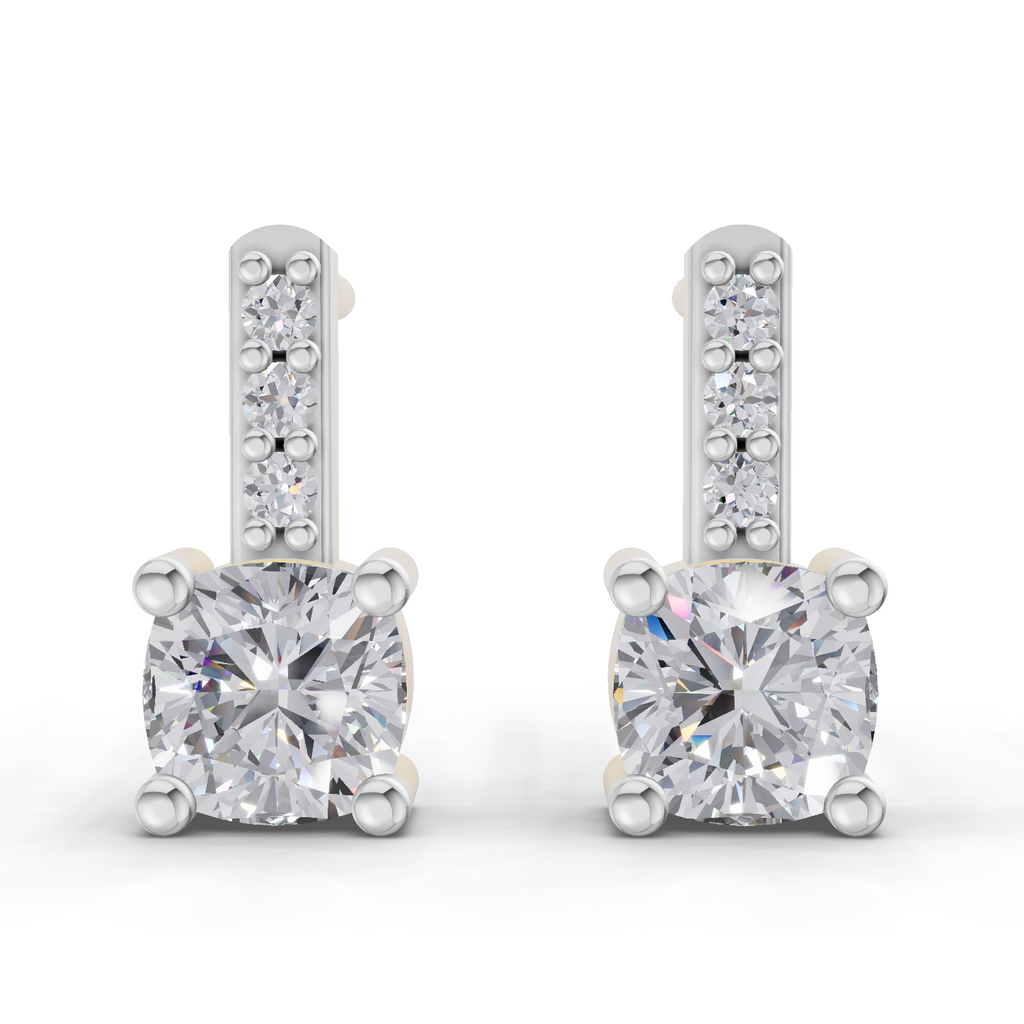 0.82 Carat Nova Gleam Diamond Earrings 14K