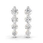 0.31 Carat Celeste Diamond drop Earrings 14K