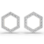 0.9 Carat Diamond Earrings 14K