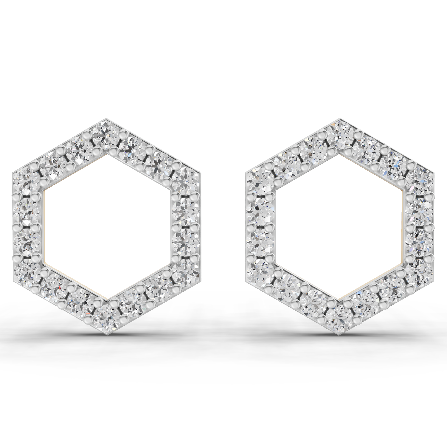 0.9 Carat Diamond Earrings 14K