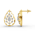 0.46 Carat Diamond Earrings 14K