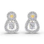 0.55 Carat Eterna Pear Glow Earrings 14K