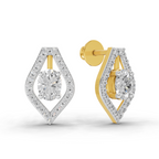 1.22 Carat Imperial Marquise Studs Earrings 14K