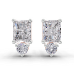 1.14 Carat Promise Drop Studs Earrings 14K - Rose Gold