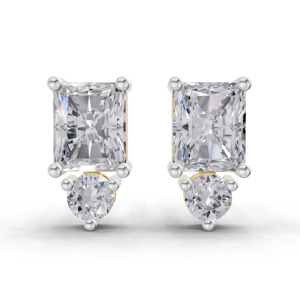 1.14 Carat Promise Drop Studs Earrings 14K