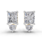 1.14 Carat Promise Drop Studs Earrings 14K