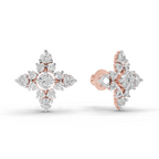 1.2 Carat Starlight Studs Earrings 14K - Rose Gold