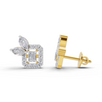 0.86 Carat two or three marquise-cut Diamond 14K