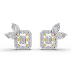 0.86 Carat two or three marquise-cut Diamond 14K