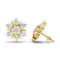 2.51 Carat Starlight Cluster Earring 14K