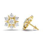 2.51 Carat Starlight Cluster Earring 14K