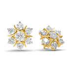 2.51 Carat Starlight Cluster Earring 14K