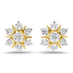 2.51 Carat Starlight Cluster Earring 14K