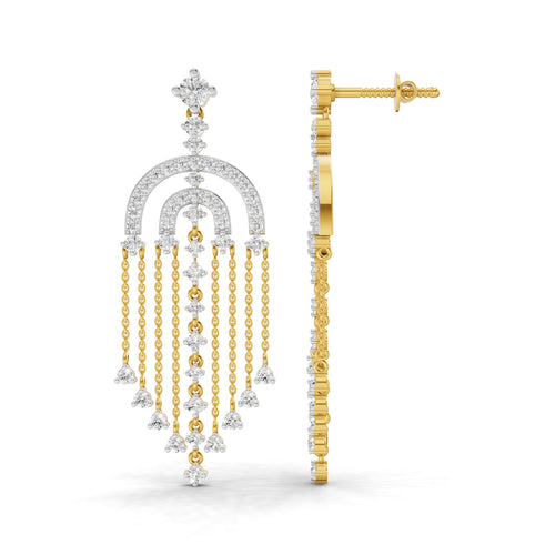 Delicate Petite Diamond Earrings