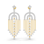 1.45 Carat Chandelier Earrings 14K