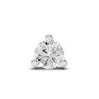 0.21 Carat Circle Drop Stud Earrings 14K - Rose Gold