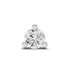 0.21 Carat Circle Drop Stud Earrings 14K