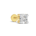 0.2 Carat Solitaire Earring for Men 14K