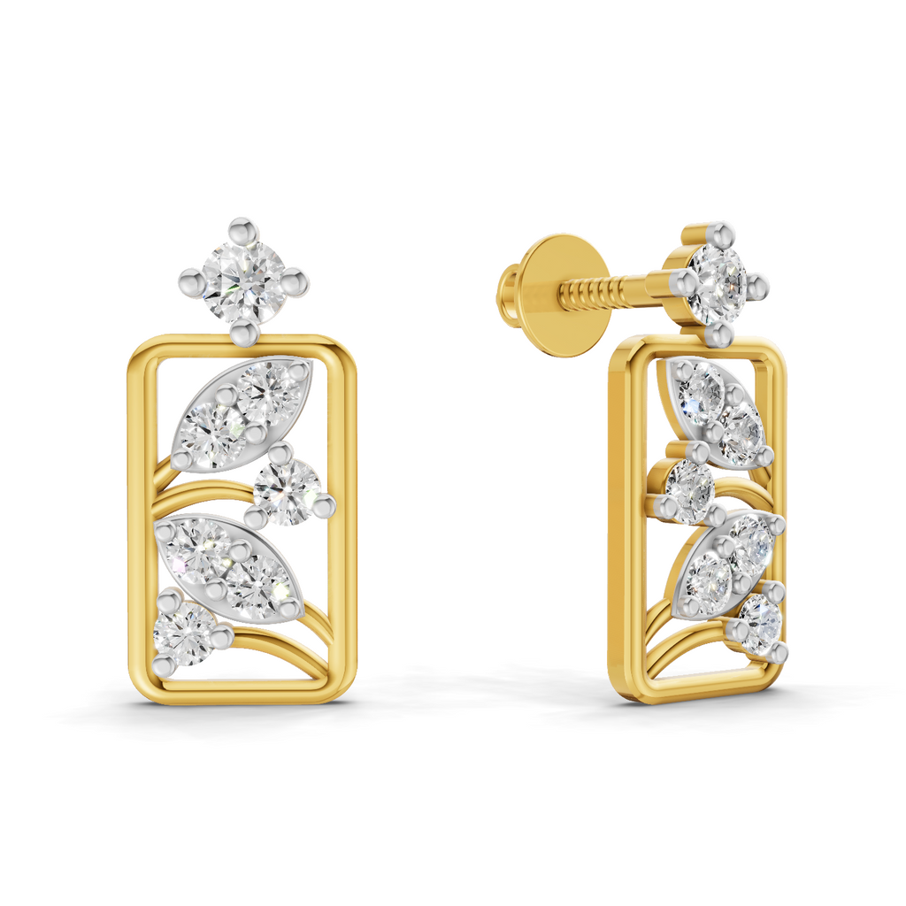 0.36 Carat Earrings 14K