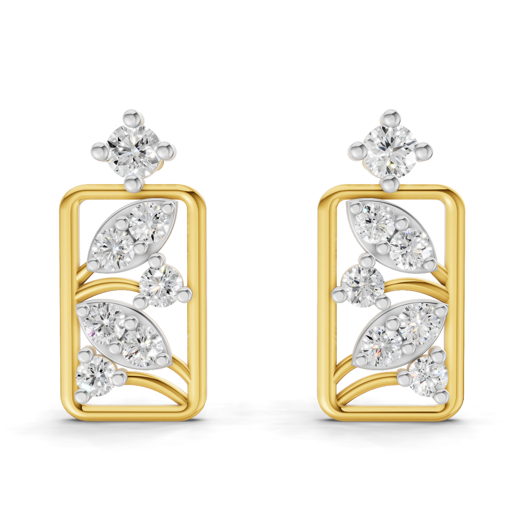 0.36 Carat Earrings 14K
