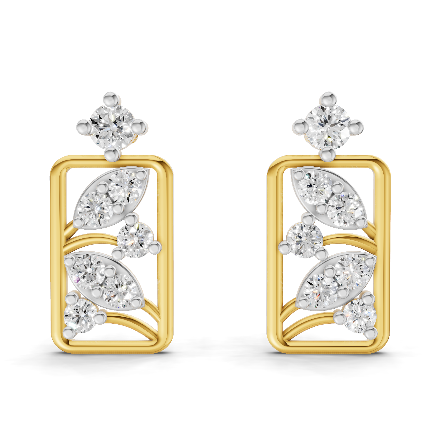 0.36 Carat Earrings 14K