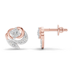 0.31 Carat Earrings 14K - Rose Gold