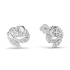 0.31 Carat Earrings 14K - White Gold