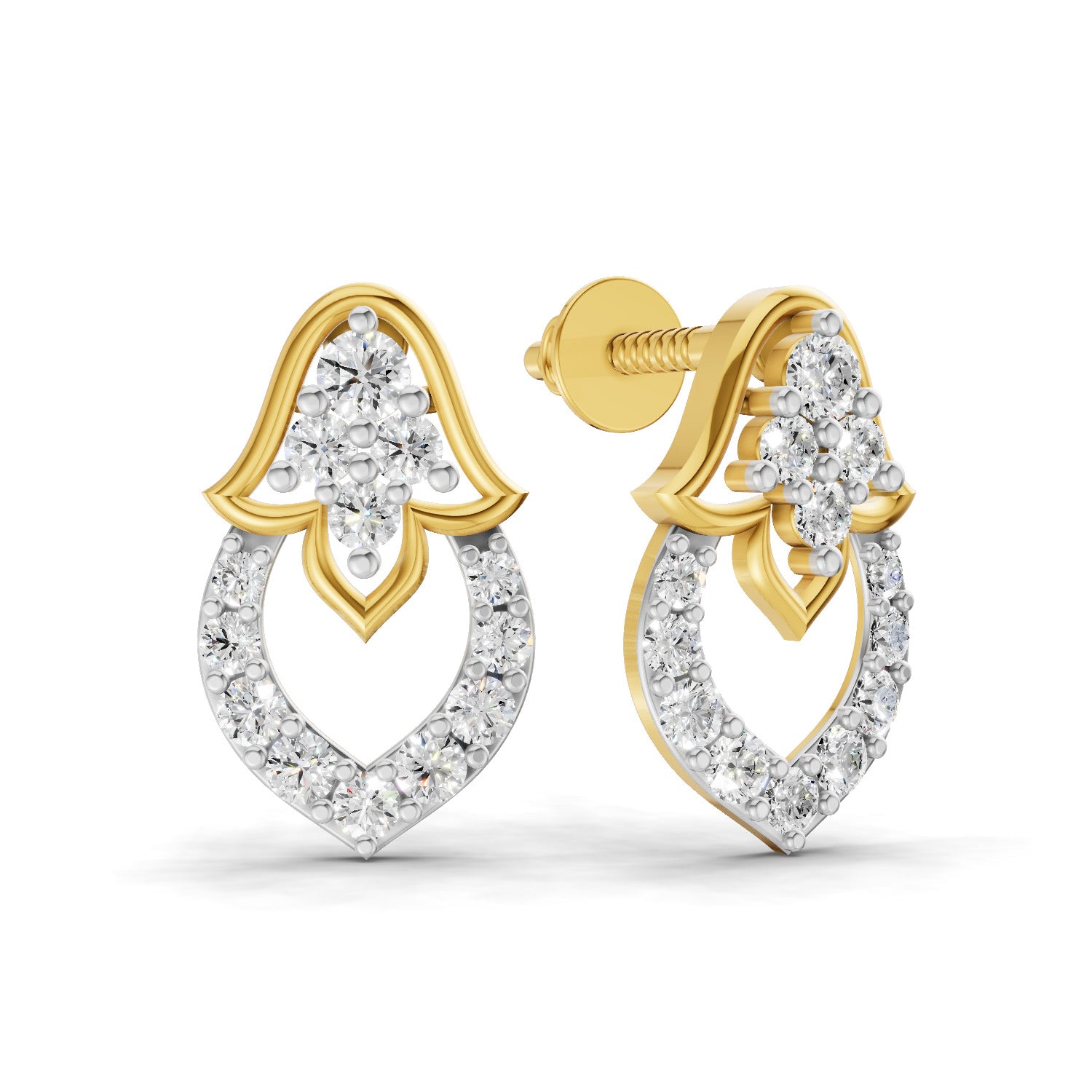 0.45 Carat Celestia Spark Earrings 14K