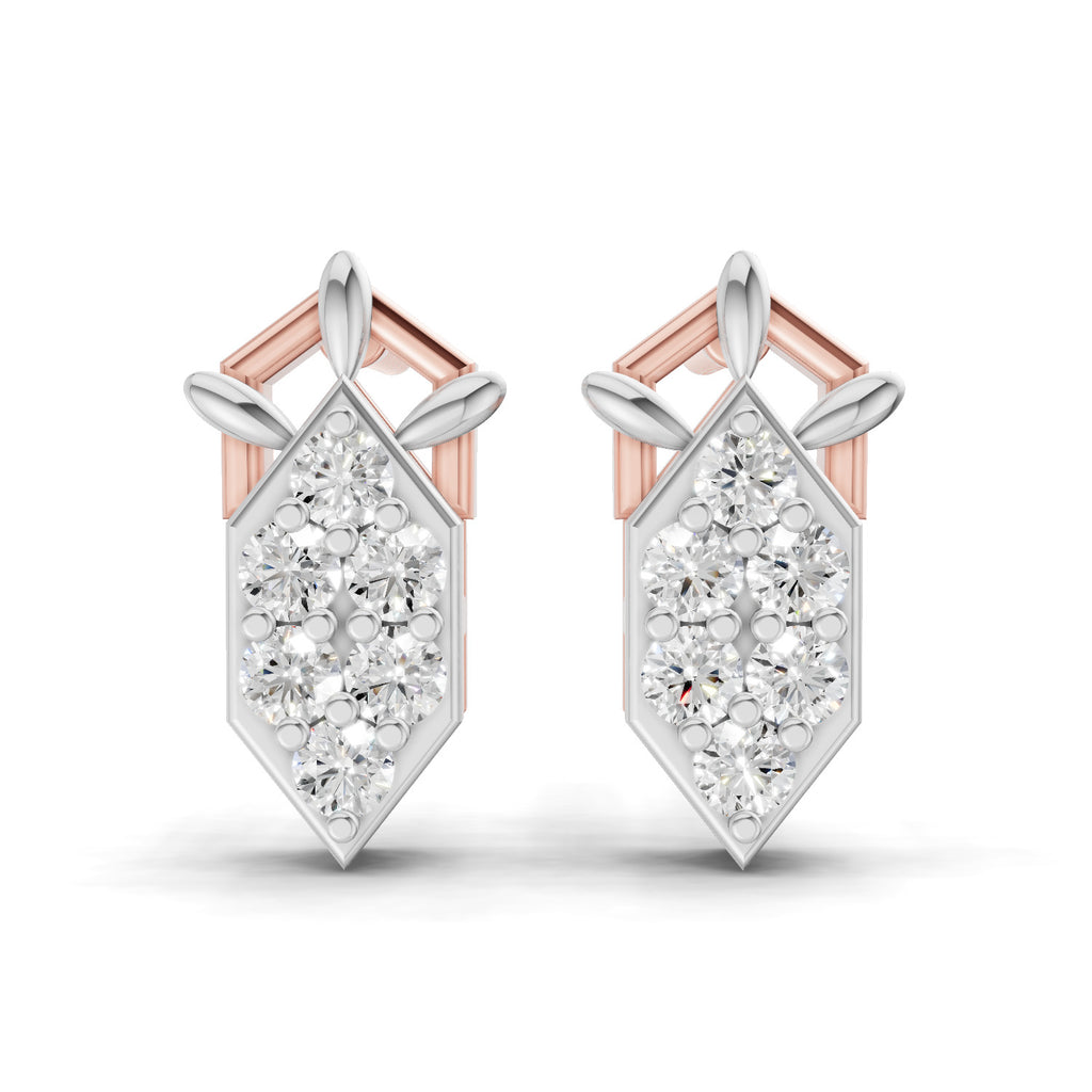 0.3 Carat Earrings 14K - Rose Gold