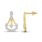 0.46 Carat Trinity Sparkle Earrings 14K
