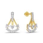 0.46 Carat Trinity Sparkle Earrings 14K