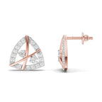 0.45 Carat Facetra Earrings 14K - Rose Gold