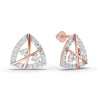0.45 Carat Facetra Earrings 14K - Rose Gold