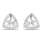 0.45 Carat Facetra Earrings 14K - White Gold