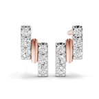0.22 Carat Earrings 14K - Rose Gold