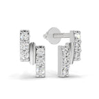 0.22 Carat Earrings 14K - White Gold