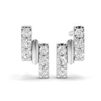 0.22 Carat Earrings 14K - White Gold