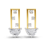 1.65 Carat Eternal Curve Earrings 14K
