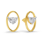 1.37 Carat Luna Threader Earrings 14K