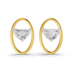 1.37 Carat Luna Threader Earrings 14K