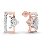 0.66 Carat Messika move uno Earrings 14K - Rose Gold