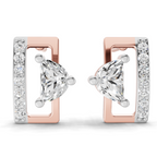 0.66 Carat Messika move uno Earrings 14K - Rose Gold