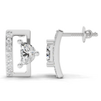 0.66 Carat Messika move uno Earrings 14K - White Gold