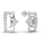 0.66 Carat Messika move uno Earrings 14K - White Gold