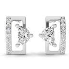 0.66 Carat Messika move uno Earrings 14K - White Gold